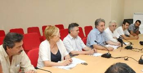 Από τη χτεσινή κοινή συνέντευξη Τύπου