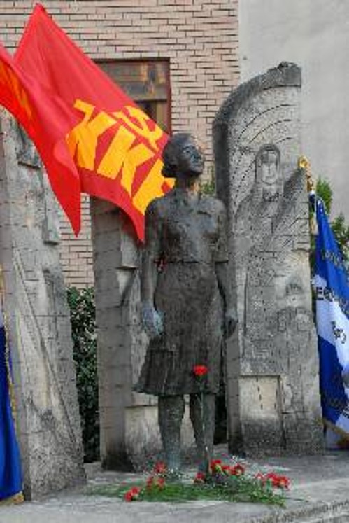 Το άγαλμα της Ηλέκτρας στο Ηράκλειο