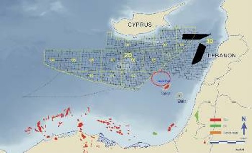 Η στρατιωτική άσκηση θα γίνει νότια της Κύπρου, όπου έχουν χαρτογραφηθεί τα οικόπεδα της ΑΟΖ με κοιτάσματα φυσικού αερίου