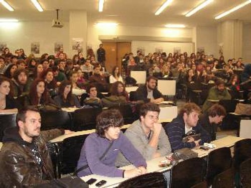 Από την εκδήλωση παρουσίασης των ιστορικών εκδόσεων της «Σύγχρονης Εποχής»