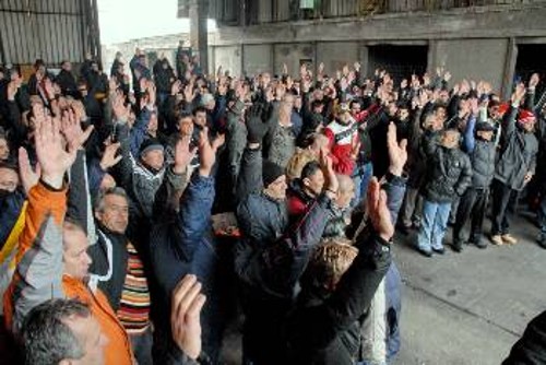 ΤΕΤΑΡΤΗ 16 ΝΟΕΜΒΡΗ: Στη μαζική Γενική Συνέλευση, οι εργαζόμενοι είπαν ομόφωνα: Συνεχίζουμε και κλιμακώνουμε