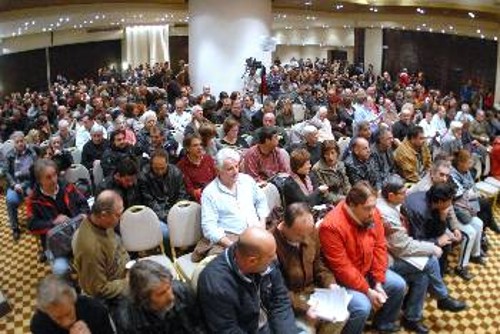 Από τη χτεσινή σύσκεψη του ΠΑΜΕ στην Αθήνα
