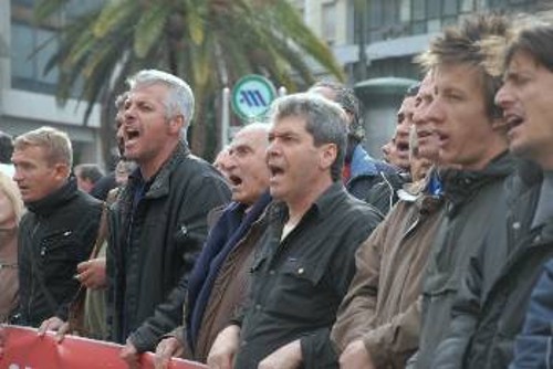 Οι εργάτες της «Χαλυβουργίας» είναι ανάστατοι λόγω των κινδύνων που εγκυμονεί για την υγεία τους το ραδιενεργό φορτίο