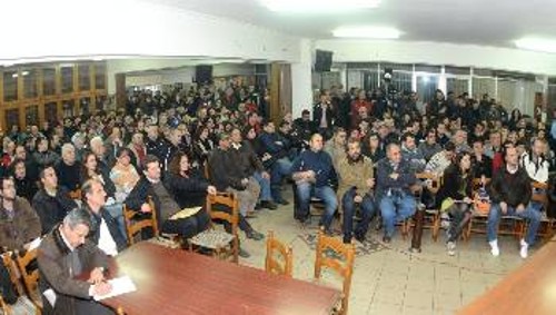 Από τη χτεσινή σύσκεψη της Γραμματείας Αττικής του ΠΑΜΕ