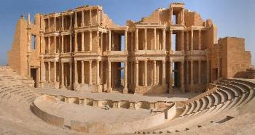 Αρχαίο θέατρο της Σαμπράθα