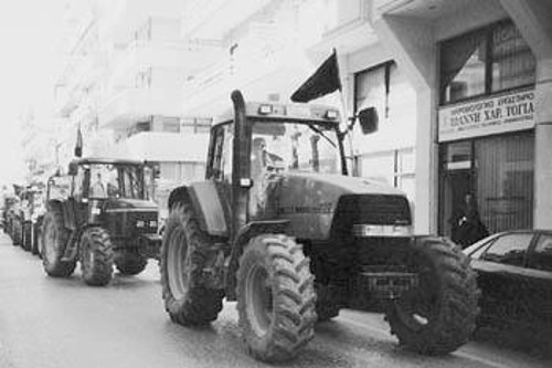 Από τις πρόσφατες αγροτικές κινητοποιήσεις στον Πύργο