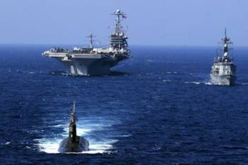 Αμερικανικά αεροπλανοφόρα και πολεμικά σκάφη βρίσκονται ήδη στον Περσικό Κόλπο