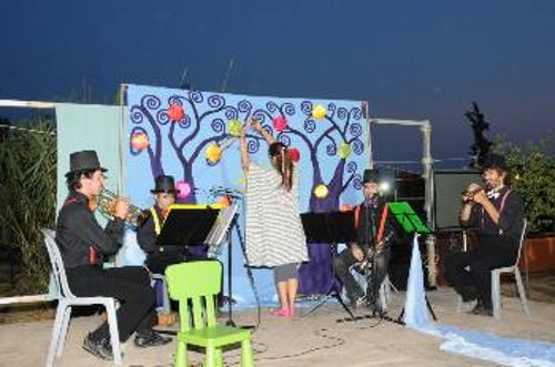 Οι μικροί φίλοι του Φεστιβάλ θα έχουν την ευκαιρία να έρθουν σε επαφή με πολλές μορφές Τέχνης