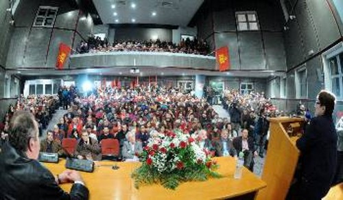 Στιγμιότυπο της συγκέντρωσης