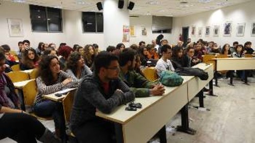 Στιγμιότυπο από το κοινό της εκδήλωσης