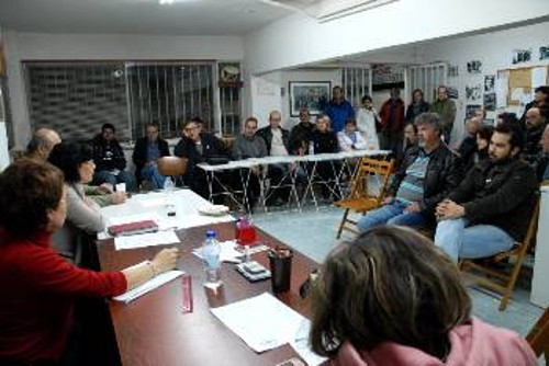 Από την πρόσφατη σύσκεψη της Λαϊκής Επιτροπής Ιλίου για την Υγεία