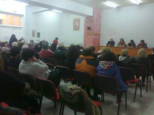 Από την εκδήλωση στην Πετρούπολη