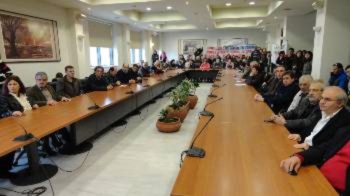 Από τη σύσκεψη φορέων στην Αλεξανδρούπολη