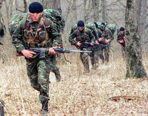 Τα στρατεύματα ειδικών δυνάμεων, που εκπαιδεύουν οι Αμερικάνοι στη Γεωργία