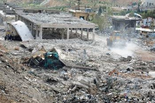 Εγκαταστάσεις που χτυπήθηκαν από τους ισραηλινούς βομβαρδισμούς