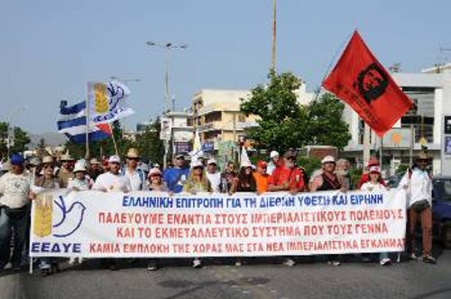 Από την προηγούμενη Μαραθώνια Πορεία Ειρήνης