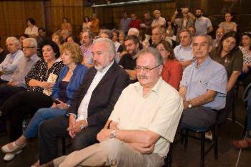 Στιγμιότυπο από τη συνέντευξη Τύπου