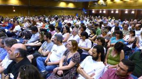 Από τη σύσκεψη των ταξικών δυνάμεων