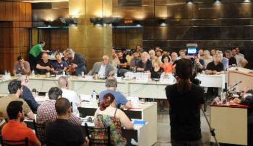 Από τις εργασίες της συνάντησης