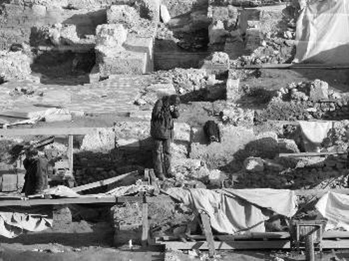 Σε αυτό το χώρο με τα σημαντικότατα αρχαιολογικά ευρήματα, έχουν αρχίσει εργασίες για την ανέγερση του Νέου Μουσείου Ακρόπολης