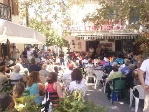 Από τη συζήτηση στην πλατεία του χωριού