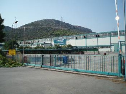 Το κλειστό εργοστάσιο της ΒΕΤ του ομίλου ΒΙΟΧΑΛΚΟ στη Χαλκίδα