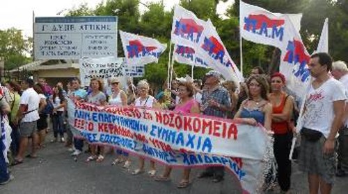 Από κινητοποίηση των Λαϊκών Επιτροπών με αίτημα να μην καταργηθεί το «Αγία Βαρβάρα»