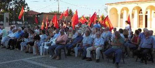 Μαζική ήταν η εκδήλωση στην Κουνινά