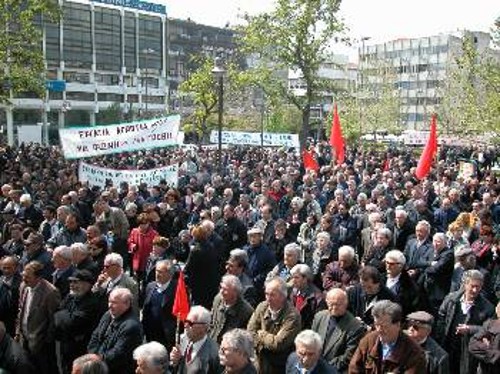 Αποψη από παλαιότερη κινητοποίηση στη Λάρισα για το Κιλελέρ