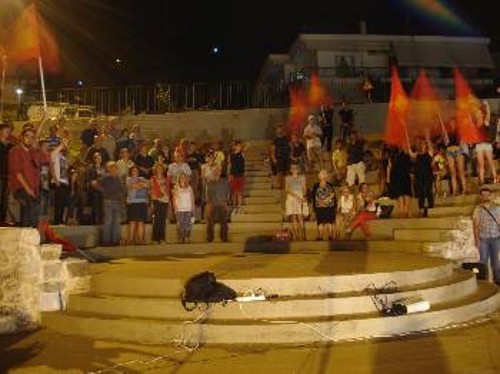 Στιγμιότυπο από την εκδήλωση στην Παραμυθιά