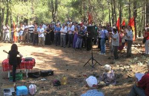 Από την εκδήλωση στην Αγιάσο