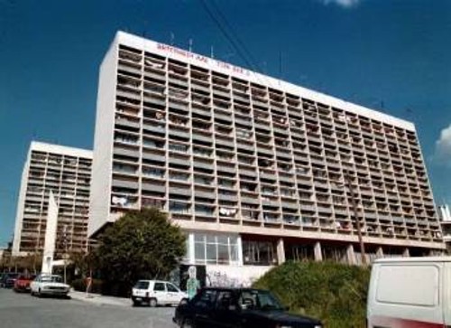 Το κτίριο της Φοιτητικής Εστίας του ΑΠΘ