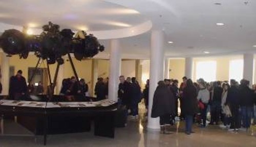 Στιγμιότυπα από την επίσκεψη στο πλανητάριο