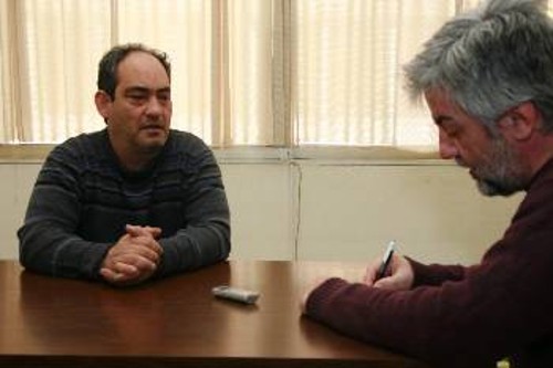 Από τη συζήτηση με τον συντάκτη του «Ριζοσπάστη»