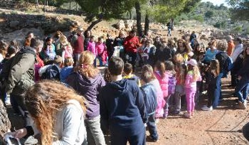 Στιγμιότυπο από τον ιστορικό περίπατο