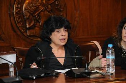 Η Ελένη Μηλιαρονικολάκη
