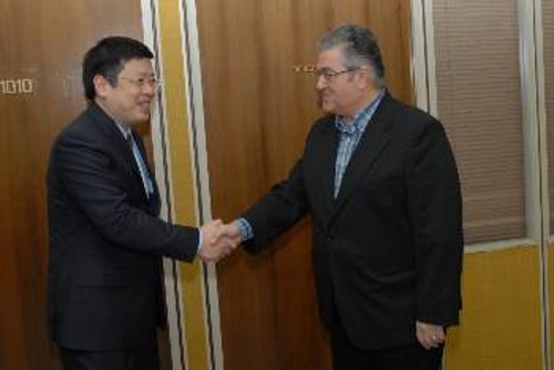 Στιγμιότυπο από τη συνάντηση