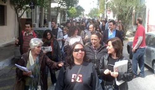 Από την εξόρμηση στο Πέραμα, το πρωί της Κυριακής