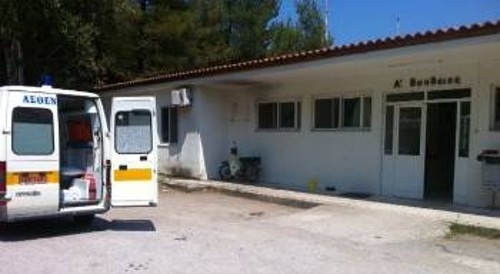 Για να διακομιστούν περιστατικά στη Χαλκίδα από τη Β/Κ Εύβοια, πρέπει να διανυθούν αποστάσεις από 60 χλμ. μέχρι 110 χλμ.
