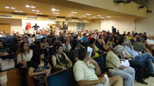 Στιγμιότυπο από τη σύσκεψη στη Θεσσαλονίκη
