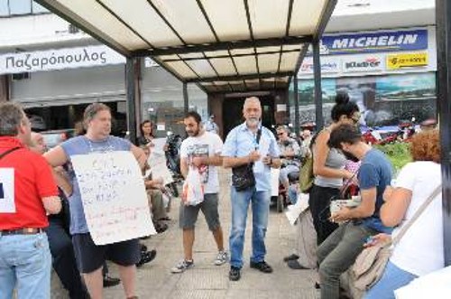 Από παλιότερη κινητοποίηση στα ΚΕΠΑ της Πειραιώς
