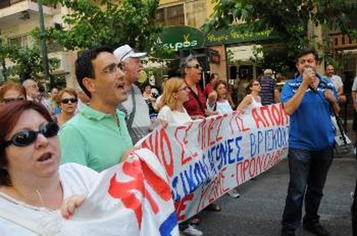 Από παλιότερη κινητοποίηση των εργαζομένων στα δημόσια νοσοκομεία
