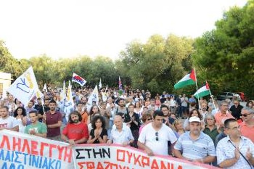 Από την περσινή συγκέντρωση στον Βράχο της Ακρόπολης