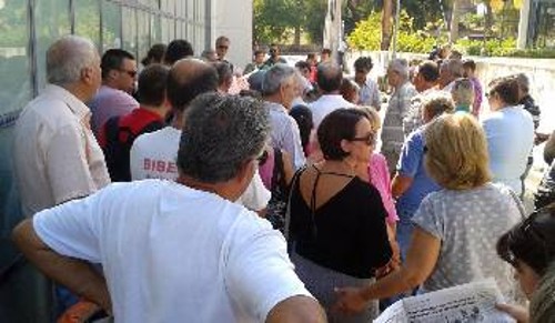 Από τη χτεσινή κινητοποίηση