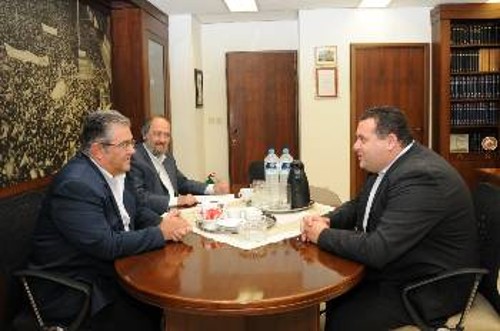 Στιγμιότυπο από τη συνάντηση