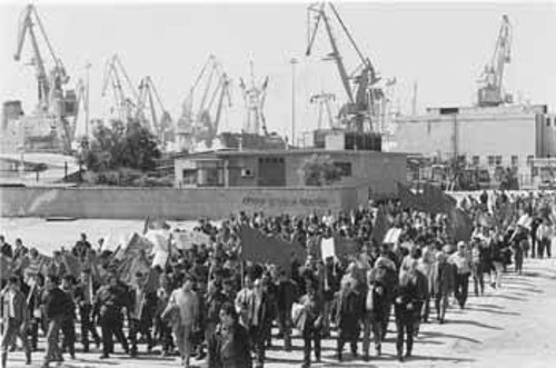 Από παλαιότερη αντιπολεμική κινητοποίηση στη Θεσσαλονίκη