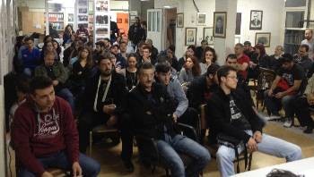 Από προηγούμενη ανοιχτή συνεδρίαση της κεντρικής διοίκησης του Συνδικάτου Επισιτισμού