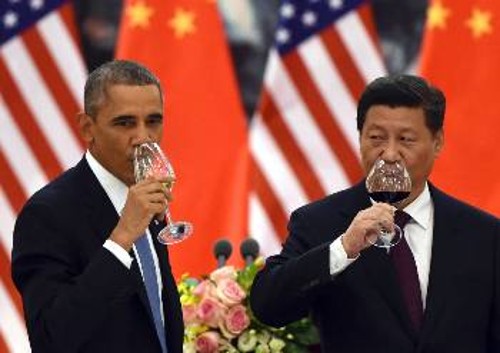 Από παλιότερη συνάντηση των Προέδρων ΗΠΑ και Κίνας