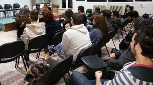 Από προεκλογική συζήτηση με νέους στη Λευκάδα