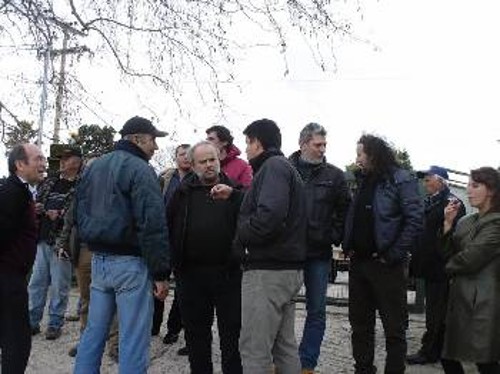 Περιοδεία του βουλευτή Ν. Μωραΐτη σε περιοχές της Αρτας που επλήγησαν από τις πλημμύρες